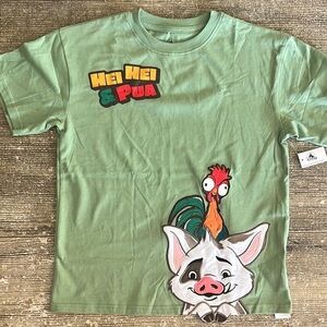 NWT Disney Moana HeiHei and Pua graphic kid’s t-shirt.